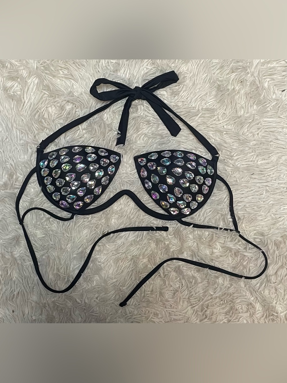 NWOT Halter Bikini Top